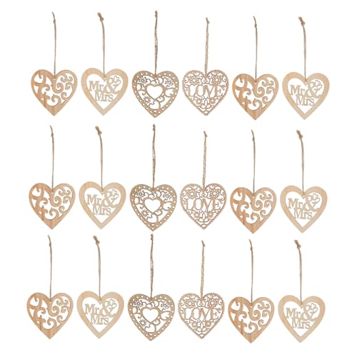 Gatuida 40 Stück Teiliges Holzanhänger Herzform mit Loch Naturbelassen Leicht Bemalbar DIY Bastelset für Valentinstag Hochzeit Romantische Dekoration und Kinderkunsthandwerk Gatuida 40 Stück Teiliges Holzanhänger Herzform mit Loch Naturbelassen Leicht Bemalbar DIY Bastelset für Valentinstag Hochzeit Romantische Dekoration und Kinderkunsthandwerk von Gatuida