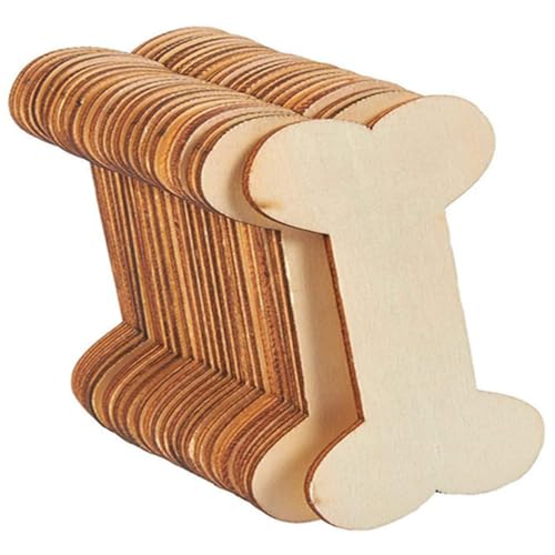 Gatuida 40 Stück Teiliges Holzfarbener Hundeknochen Holzausschnitte DIY Holzornamente für Anhänger Bemalbar Langlebig für Heimdeko Bastelprojekte und Festliche Feiertagsverzierungen Gatuida 40 Stück Teiliges Holzfarbener Hundeknochen Holzausschnitte DIY Holzornamente für Anhänger Bemalbar Langlebig für Heimdeko Bastelprojekte und Festliche Feiertagsverzierungen von Gatuida
