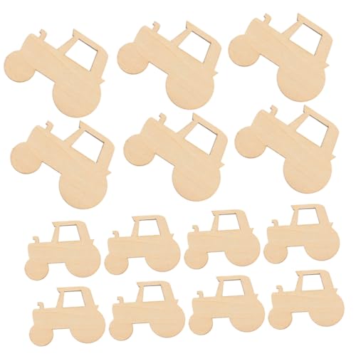Gatuida 40 Stück Teiliges Natürliche Holz Deko Scheiben für DIY Bastelprojekte Unlackierte Holzautos in Traktorform für Malen Basteln und Handgefertigte Dekorationen Gatuida 40 Stück Teiliges Natürliche Holz Deko Scheiben für DIY Bastelprojekte Unlackierte Holzautos in Traktorform für Malen Basteln und Handgefertigte Dekorationen von Gatuida