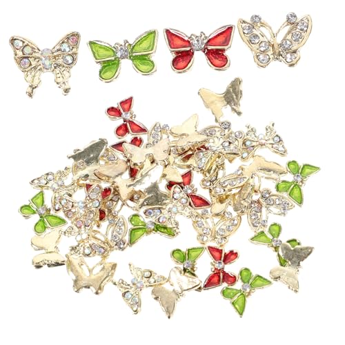 Gatuida 40 Stück Teiliges Schmetterling Nail Charms Maniküre Nagelkunst Dekorationen Glitzernde Nail Art Supplies für Damen Schmucksteine für Hochzeit Party und Alltag Gatuida 40 Stück Teiliges Schmetterling Nail Charms Maniküre Nagelkunst Dekorationen Glitzernde Nail Art Supplies für Damen Schmucksteine für Hochzeit Party und Alltag von Gatuida
