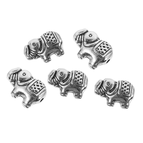 Gatuida 40 Stück Teiliges Tibetischer Legierung Elefant Anhänger Perlen für Schmuckherstellung DIY Armband Halskette Kreative Tier Charms Zubehör für Individuelles Basteln Gatuida 40 Stück Teiliges Tibetischer Legierung Elefant Anhänger Perlen für Schmuckherstellung DIY Armband Halskette Kreative Tier Charms Zubehör für Individuelles Basteln von Gatuida