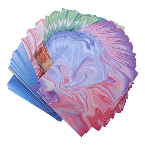 Gatuida 400 Blatt Faltpapier Bunte Origami Papiere für Kindergarten Doppelseitiges Bastelpapier für Diy Kunst und Handwerksprojekte Quadratisch für Kreative Bastelideen von Gatuida