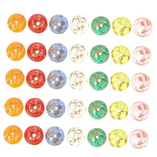 Gatuida 40Stücke Glasperlen für DIY Schmuck Handgefertigte Bunte Charms für Armbänder Kristalllose Perlen für Kreative Bastelprojekte Einzigartige Perlen für Individuellen Gatuida 40Stücke Glasperlen für DIY Schmuck Handgefertigte Bunte Charms für Armbänder Kristalllose Perlen für Kreative Bastelprojekte Einzigartige Perlen für Individuellen von Gatuida