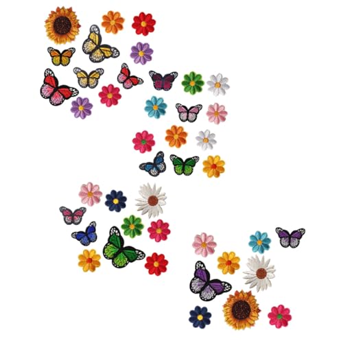 Gatuida 42 Stück Teiliges Bunte Bestickte Aufnäher mit Schmetterlings Blumenmotiven DIY Applikationen zum Aufnähen oder Aufbügeln Vielseitig für Kleidung Taschen Schuhe Langlebige Gatuida 42 Stück Teiliges Bunte Bestickte Aufnäher mit Schmetterlings Blumenmotiven DIY Applikationen zum Aufnähen oder Aufbügeln Vielseitig für Kleidung Taschen Schuhe Langlebige von Gatuida