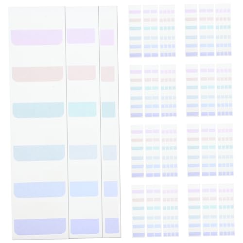 Gatuida 420 Stück Teiliges Selbstklebendes Index Registerkartenset Farbige Haftmarker in Pastell Transparente Lesestreifen zum Beschriften Praktische Büro und Schulbedarf Vielseitige Gatuida 420 Stück Teiliges Selbstklebendes Index Registerkartenset Farbige Haftmarker in Pastell Transparente Lesestreifen zum Beschriften Praktische Büro und Schulbedarf Vielseitige von Gatuida
