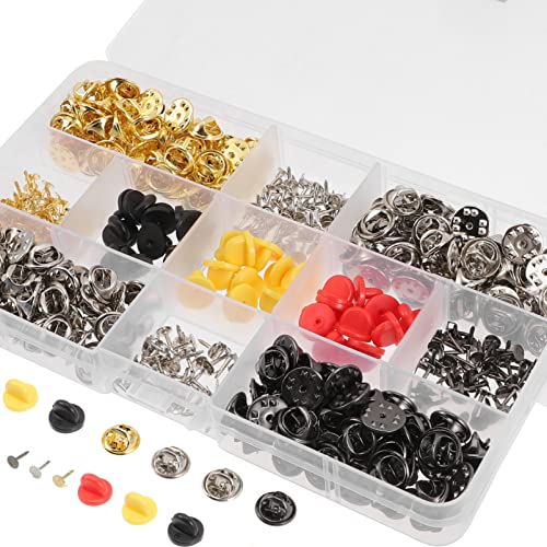 Gatuida 430 Stück Metall Krawattennadeln mit Butterfly Clutch Austauschbare Anstecknadeln für DIY Projekte Schmuckherstellung und Fotobefestigungen Sichere Anwendung und Einfache Gatuida 430 Stück Metall Krawattennadeln mit Butterfly Clutch Austauschbare Anstecknadeln für DIY Projekte Schmuckherstellung und Fotobefestigungen Sichere Anwendung und Einfache von Gatuida