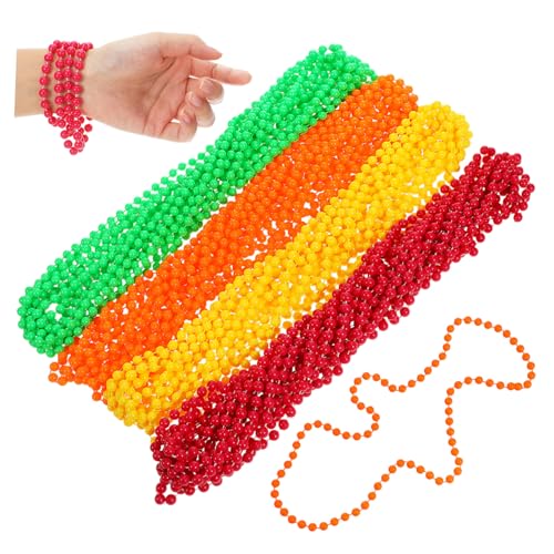 Gatuida 48 . Teiliges Neon Perlenhalsketten in Retrofarben Langlebige Kunststoff Partyketten für Jahre Motto Partys Halloween St Patricks Day und Bunte Festdekorationen Gatuida 48 . Teiliges Neon Perlenhalsketten in Retrofarben Langlebige Kunststoff Partyketten für Jahre Motto Partys Halloween St Patricks Day und Bunte Festdekorationen von Gatuida