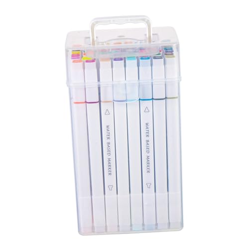 Gatuida 48 Stück Teiliges Marker mit Doppelseitiger Spitze Multifunktionale Filzstifte für Schüler und Künstler Farben Langlebige Leichte Kunstmarker für Zeichnen Malen Handlettering und Gatuida 48 Stück Teiliges Marker mit Doppelseitiger Spitze Multifunktionale Filzstifte für Schüler und Künstler Farben Langlebige Leichte Kunstmarker für Zeichnen Malen Handlettering und von Gatuida