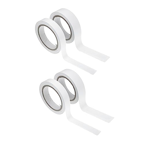 Gatuida 4Rollen Doppelseitiges Klebeband Hochviskoses Klebeband für Büro und DIY Selbstklebend Leicht Zuschneidbar für von Gatuida