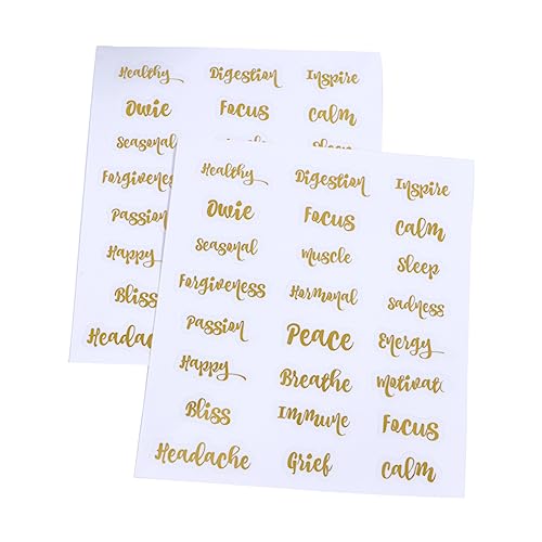 Gatuida 5 Blätter Ölflaschen Aufkleber mit Goldenen Buchstaben Selbstklebende Etiketten für Organisation von Flaschen Dekorieren und Klassifizieren Gatuida 5 Blätter Ölflaschen Aufkleber mit Goldenen Buchstaben Selbstklebende Etiketten für Organisation von Flaschen Dekorieren und Klassifizieren von Gatuida