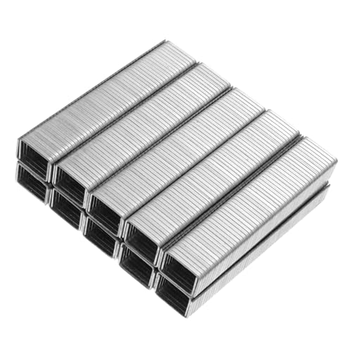 Gatuida 5 Boxen Boxen Türklammern Heavy Duty Nagelklammern für Tacker Möbel Polstern Bilderrahmen Holzverkleidung und Dekoration mit Präzisionsmeißelspitze Geeignet für Professionelle von Gatuida