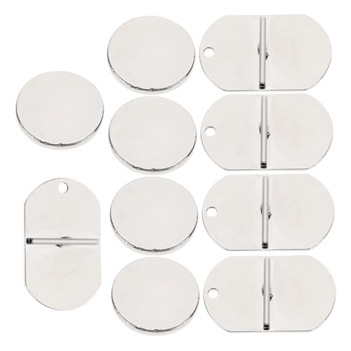 Gatuida 5 Paare Magnetische Broschenhalter Leichte Langlebige Magnetverschlüsse für Kleidung Anstecknadel Halt Kleidungsbeschädigung Vielseitig für DIY Stilwechsel von Gatuida