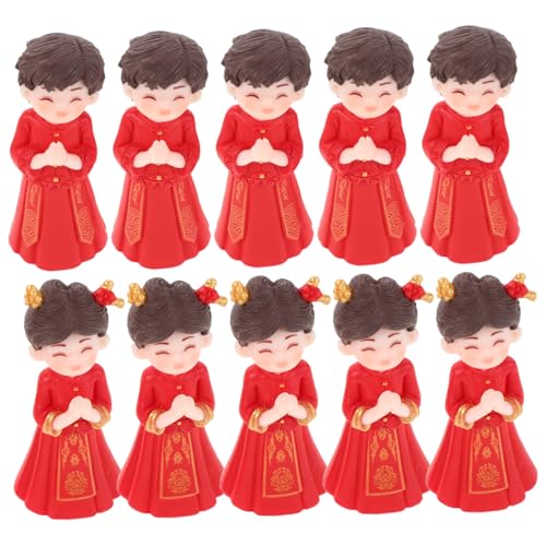 Gatuida 5 Paare Mini Chinesisches Brautpaar Figurine Traditionelle Hochzeitsdekoration Micro Landscape Braut Bräutigam Statue für Kuchen DIY Party Tischdekoration Ehe-segen Geschenk Gatuida 5 Paare Mini Chinesisches Brautpaar Figurine Traditionelle Hochzeitsdekoration Micro Landscape Braut Bräutigam Statue für Kuchen DIY Party Tischdekoration Ehe-segen Geschenk von Gatuida