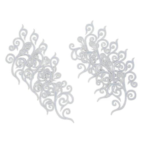 Gatuida 5 Paare Wolkenförmige Barock Stickerei Aufnäher Silber Bügel und Nähbare Applikationen für Hochzeitskleider Cheongsam Hemdränder Kostümdekoration Vielseitige Textilverzierung Gatuida 5 Paare Wolkenförmige Barock Stickerei Aufnäher Silber Bügel und Nähbare Applikationen für Hochzeitskleider Cheongsam Hemdränder Kostümdekoration Vielseitige Textilverzierung von Gatuida