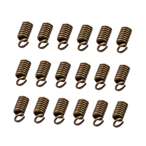 Gatuida 5 Packungen DIY Schmuckverbinder Antik Messing Feder Schnappverschluss Leicht Langlebig für Armbänder Halsketten Basteln Rostfrei Farbbeständig Vielseitig für Perlenweben Gatuida 5 Packungen DIY Schmuckverbinder Antik Messing Feder Schnappverschluss Leicht Langlebig für Armbänder Halsketten Basteln Rostfrei Farbbeständig Vielseitig für Perlenweben von Gatuida