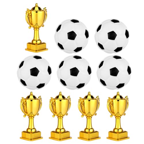 Gatuida 5 Sätze Mini Goldene Pokal Trophäen aus Kunststoff Sportliche Party Toppers für Kindergeburtstagsfeiern Fußball Themen Deko und Auszeichnungen Gatuida 5 Sätze Mini Goldene Pokal Trophäen aus Kunststoff Sportliche Party Toppers für Kindergeburtstagsfeiern Fußball Themen Deko und Auszeichnungen von Gatuida