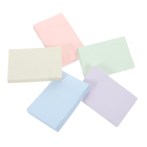 Gatuida 5 Sätze Selbstklebende Haftnotizen Farbige Memo Pads mit Glatter Schreiboberfläche Portable To Do Listen Kleine Notizzettel für Büro Schule und Zuhause Praktische Seitenmarker Gatuida 5 Sätze Selbstklebende Haftnotizen Farbige Memo Pads mit Glatter Schreiboberfläche Portable To Do Listen Kleine Notizzettel für Büro Schule und Zuhause Praktische Seitenmarker von Gatuida