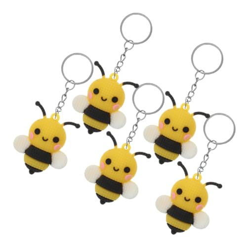 Gatuida 5 Stück Bienen Themen Schlüsselanhänger Lustige Bienen Schlüsselanhänger für Taschen Rucksäcke Robuste und Materialien Kreative Deko für und Partys Gatuida 5 Stück Bienen Themen Schlüsselanhänger Lustige Bienen Schlüsselanhänger für Taschen Rucksäcke Robuste und Materialien Kreative Deko für und Partys von Gatuida