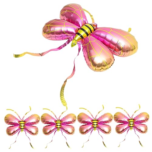Gatuida 5 Stück Fee Verkleiden Sich Requisiten Mini-ballon-kuchenaufleger Spiral- Inflator Bienenballons Ballonstraußständer Ballonkette Ballonblasmaschine Partyballons Aluminiumfolie Rosa Gatuida 5 Stück Fee Verkleiden Sich Requisiten Mini-ballon-kuchenaufleger Spiral- Inflator Bienenballons Ballonstraußständer Ballonkette Ballonblasmaschine Partyballons Aluminiumfolie Rosa von Gatuida