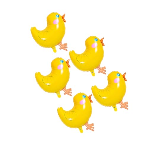 Gatuida 5 Stück Großer gelber Hühnerballon Luftballons mit Nutztieren Dekorationen mit Nutztieren Lustige Luftballons Gelbe Folienballons Cartoon-Dekorationen Cartoon-Tier-Ballon Yellow Gatuida 5 Stück Großer gelber Hühnerballon Luftballons mit Nutztieren Dekorationen mit Nutztieren Lustige Luftballons Gelbe Folienballons Cartoon-Dekorationen Cartoon-Tier-Ballon Yellow von Gatuida