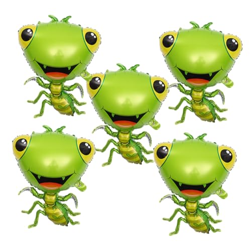 Gatuida 5 Stück Großes Teiliges Mantis Folienballon Tier Luftballons für Kindergeburtstage Partydekoration Sommerfeiern Lustige Cartoon Insektenballons aus Aluminiumfolie Gatuida 5 Stück Großes Teiliges Mantis Folienballon Tier Luftballons für Kindergeburtstage Partydekoration Sommerfeiern Lustige Cartoon Insektenballons aus Aluminiumfolie von Gatuida