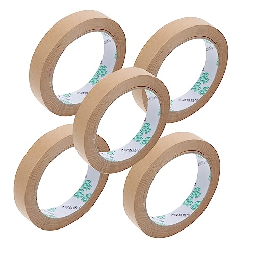 Gatuida 5 Stück Klebeband Aus Kraftpapier Gummi Klebrig Klebstoff Sammelklebeband Verpackung Papier Klebeband Packband Aus Papier Selbstklebendes Kraftband Braunes Packband Kraftbänder Gatuida 5 Stück Klebeband Aus Kraftpapier Gummi Klebrig Klebstoff Sammelklebeband Verpackung Papier Klebeband Packband Aus Papier Selbstklebendes Kraftband Braunes Packband Kraftbänder von Gatuida