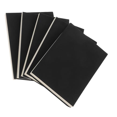 Gatuida 5 Stück Kleine Pocket Notizblöcke Blanko Multifunktionale Mini Schreibblöcke Portabel Glattes Papier ohne Durchbluten Praktische Memo Pads für Büro und Schule Vielseitig von Gatuida