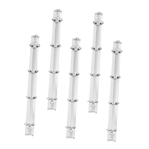 Gatuida 5 Stück Metall Ringordner Teiliges mit Metallklammern Leichter Kompakter Binder für Schule und Büro Schnelles Blättern und Einfache Dokumentenorganisation Silberfarben Gatuida 5 Stück Metall Ringordner Teiliges mit Metallklammern Leichter Kompakter Binder für Schule und Büro Schnelles Blättern und Einfache Dokumentenorganisation Silberfarben von Gatuida