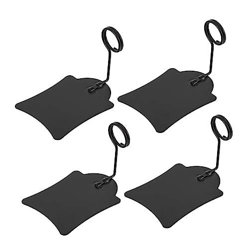 Gatuida 5 Stück Preisschild-clip Clips Inhaber Markt Groß Etikett Stichworte Klein Kommerziell Einzelhandel Preisschildhalter Werbedrahtclip Wiederverwendbare Preisklammer Metall Black von Gatuida