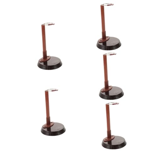 Gatuida 5 Stück Puppenständer Stand Babypuppe aufdecken Actionfigurenständer puppenzubehör Puppenfigurenständer Stützständer für Puppen Display-Ständer Puppenanzeige Eisen Brown Gatuida 5 Stück Puppenständer Stand Babypuppe aufdecken Actionfigurenständer puppenzubehör Puppenfigurenständer Stützständer für Puppen Display-Ständer Puppenanzeige Eisen Brown von Gatuida