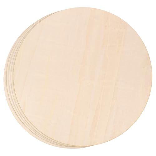 Gatuida 5 Stück Rundholzscheiben Unbehandelt Natürliche Holzkreise für DIY Bastelarbeiten Türschild Holzrohlinge zum Bemalen und Dekorieren für Zuhause und Festlichkeiten Gatuida 5 Stück Rundholzscheiben Unbehandelt Natürliche Holzkreise für DIY Bastelarbeiten Türschild Holzrohlinge zum Bemalen und Dekorieren für Zuhause und Festlichkeiten von Gatuida