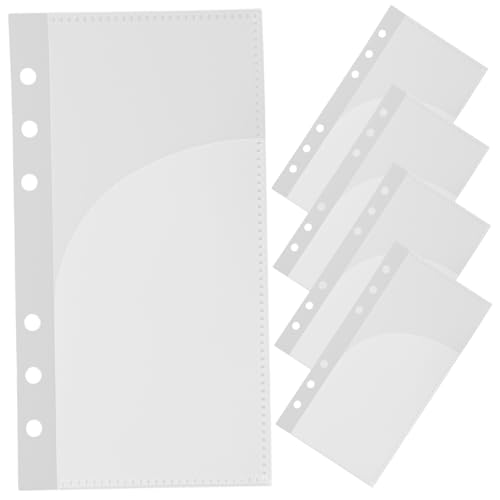 Gatuida 5 Stück Teiliges Budgetordner Tragbare Binder Taschen aus PP Wiederverwendbare Geldumschläge für Dokumente und Belege Transparent Organisieren von Gatuida 5 Stück Teiliges Budgetordner Tragbare Binder Taschen aus PP Wiederverwendbare Geldumschläge für Dokumente und Belege Transparent Organisieren von von Gatuida