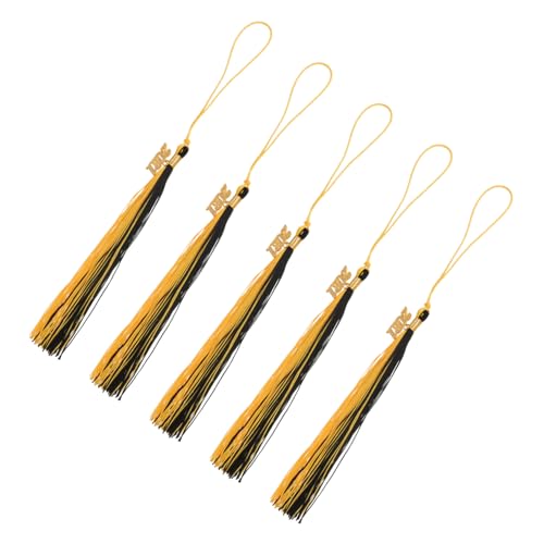 Gatuida 5 Stück Teiliges Doktorhut Quasten Polyester Abschlussanhänger für Bachelor Graduation Party Vielseitige Dekoration für Schlüsselanhänger Lesezeichen und Geschenke Gatuida 5 Stück Teiliges Doktorhut Quasten Polyester Abschlussanhänger für Bachelor Graduation Party Vielseitige Dekoration für Schlüsselanhänger Lesezeichen und Geschenke von Gatuida