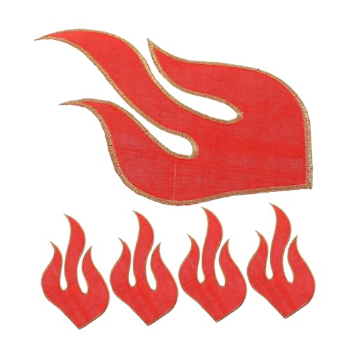 Gatuida 5 Stück Teiliges Feuer Flamme Bügelbild Patches zum Aufbügeln und Aufnähen Gestickte Stoffaufnäher für Kleidung Rucksäcke Hüte und Taschen Dekorative und Reparierende Bügelflicken Gatuida 5 Stück Teiliges Feuer Flamme Bügelbild Patches zum Aufbügeln und Aufnähen Gestickte Stoffaufnäher für Kleidung Rucksäcke Hüte und Taschen Dekorative und Reparierende Bügelflicken von Gatuida
