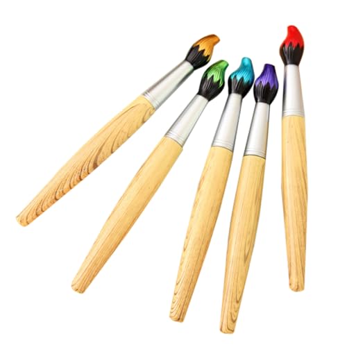 Gatuida 5 Stück Teiliges Holz Kugelschreiber Komfortabler Griff Multifunktionale Schreibstifte Tragbar Stilvolles Design Geeignet für Büro Schule und Kreative Geschenkideen Gatuida 5 Stück Teiliges Holz Kugelschreiber Komfortabler Griff Multifunktionale Schreibstifte Tragbar Stilvolles Design Geeignet für Büro Schule und Kreative Geschenkideen von Gatuida