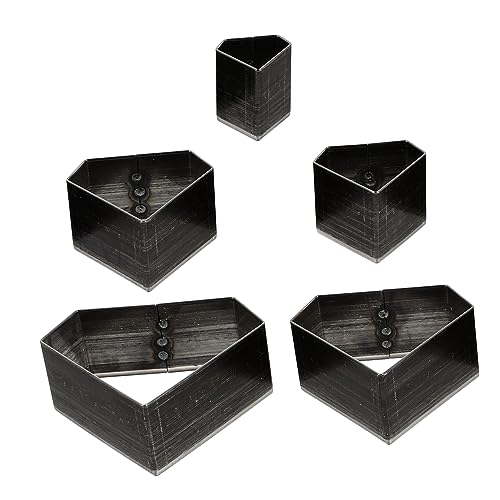 Gatuida 5 Stück Teiliges Leder Lochstanzer Set Hochwertige Stanzformen für Handwerk Taschen Gürtel und Brieftaschen Präzise Schnitte und Langlebige Konstruktion Gatuida 5 Stück Teiliges Leder Lochstanzer Set Hochwertige Stanzformen für Handwerk Taschen Gürtel und Brieftaschen Präzise Schnitte und Langlebige Konstruktion von Gatuida