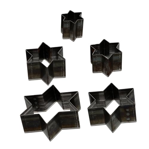 Gatuida 5 Stück Teiliges Lederstanzer Set Hochdichte Lochwerkzeuge für DIY Lederhandwerk Präzise Schnitte Langlebig für Gürtel Taschen und Geldbörsen von Gatuida