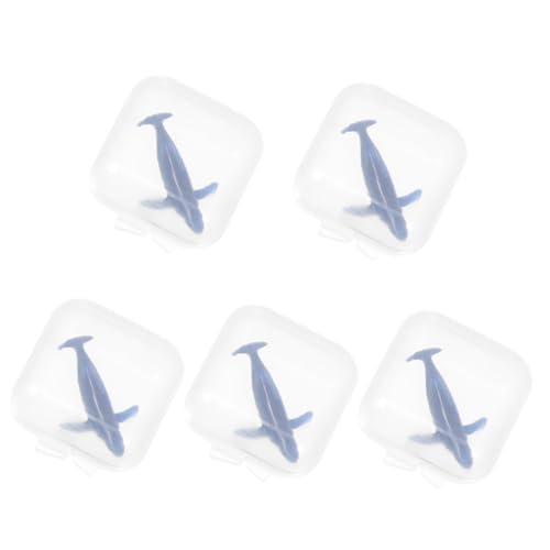 Gatuida 5 Stück Teiliges Mini Wal Silikonmodell Epoxidharz Füllmaterial Realistische DIY Landschaftsfüllung Originelles Bastelset für Schmuck und Dekoration Gatuida 5 Stück Teiliges Mini Wal Silikonmodell Epoxidharz Füllmaterial Realistische DIY Landschaftsfüllung Originelles Bastelset für Schmuck und Dekoration von Gatuida