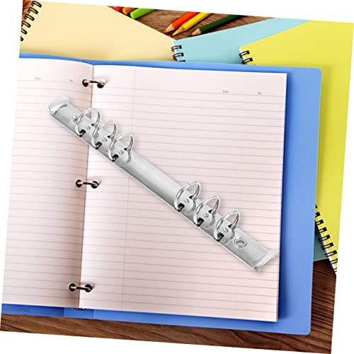 Gatuida 5 Stück Teiliges Ringmechanismus Metall Einlage für Ringbuch Binder Spine Inserts für Notizbuch DIY Planer Flexible Leichte Lose Ordner Ersatzclips Gatuida 5 Stück Teiliges Ringmechanismus Metall Einlage für Ringbuch Binder Spine Inserts für Notizbuch DIY Planer Flexible Leichte Lose Ordner Ersatzclips von Gatuida