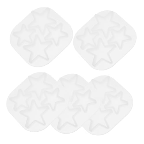 Gatuida 5 Stück Teiliges Stern Silikon Schmuckformen Antihaft Resin Moulds für Diy Schmuckherstellung Präzise Kristall Anhänger Formen Vielseitig für Epoxidharz und Einfach zu Entformen Gatuida 5 Stück Teiliges Stern Silikon Schmuckformen Antihaft Resin Moulds für Diy Schmuckherstellung Präzise Kristall Anhänger Formen Vielseitig für Epoxidharz und Einfach zu Entformen von Gatuida