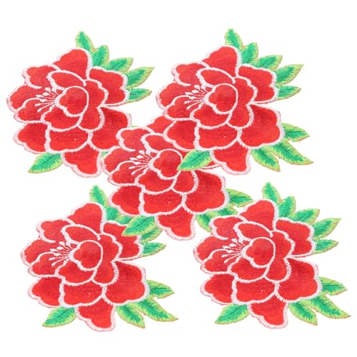 Gatuida 5 Stück Teiliges Stickerei Blumen Aufnäher Bestickte Bügel Patches für Kleidung Jacken Rucksäcke Hautfreundlich Langlebig zum Reparieren und Dekorieren von Textilien Gatuida 5 Stück Teiliges Stickerei Blumen Aufnäher Bestickte Bügel Patches für Kleidung Jacken Rucksäcke Hautfreundlich Langlebig zum Reparieren und Dekorieren von Textilien von Gatuida