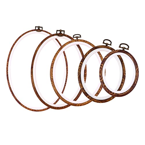 Gatuida 5 Stück Teiliges Stickrahmen für Kreuzstich Vielseitig Einsetzbar für Anfänger und Diy Enthusiasten für Stickerei Projekte und Handarbeiten Gatuida 5 Stück Teiliges Stickrahmen für Kreuzstich Vielseitig Einsetzbar für Anfänger und Diy Enthusiasten für Stickerei Projekte und Handarbeiten von Gatuida