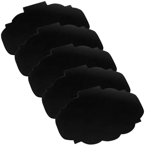 Gatuida 5 Stück Teiliges Wiederverwendbare Schwarze Korb etikettenhalter aus Leicht Anklipsbar Robuste Preisschilder und Beschriftungsschilder für Geschäfte Supermärkte Restaurants und von Gatuida