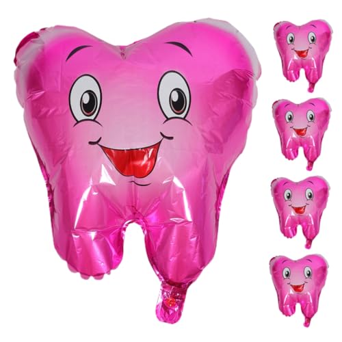Gatuida 5 Stück Teiliges Zahnballon in Niedliche Cartoon Einfache Befüllung Shower Dekoration für Geburtstagsparty und Zahnbezogene Feiern Gatuida 5 Stück Teiliges Zahnballon in Niedliche Cartoon Einfache Befüllung Shower Dekoration für Geburtstagsparty und Zahnbezogene Feiern von Gatuida