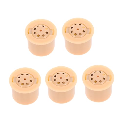 Gatuida 5 Stück Teiliges Zylindrische Plastik Soundbox Kompakter Leichter Voice Recorder für Puppen Langlebig Rundes Design für Musikbox Bastelbedarf Handliches Elektronisches Klangmodul Gatuida 5 Stück Teiliges Zylindrische Plastik Soundbox Kompakter Leichter Voice Recorder für Puppen Langlebig Rundes Design für Musikbox Bastelbedarf Handliches Elektronisches Klangmodul von Gatuida