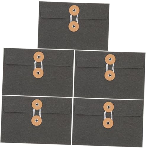 Gatuida 5 Stück Vintage Umschläge mit Bindeband aus Dickem Kraftpapier Robuste Postkarten Papier Taschen Praktische Dokumenten Aufbewahrung für Schüler und Büro Vielseitige Briefumschläge Gatuida 5 Stück Vintage Umschläge mit Bindeband aus Dickem Kraftpapier Robuste Postkarten Papier Taschen Praktische Dokumenten Aufbewahrung für Schüler und Büro Vielseitige Briefumschläge von Gatuida