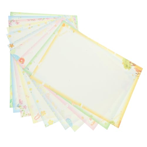 Gatuida 50 Blatt Bedrucktes Farbiges Bastelpapier mit Dekorativem Hochwertiges Druck und für Büro und DIY Projekte Buntes Papier für Kreative Bastelarbeiten von Gatuida