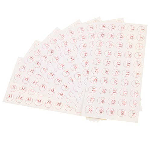 Gatuida 50 Blatt Selbstklebende Etiketten für Bastelprojekte DIY Aufkleber für Gläser Flaschen und mit Beschreibbarem Bereich für Einfache Identifikation und Datierung Gatuida 50 Blatt Selbstklebende Etiketten für Bastelprojekte DIY Aufkleber für Gläser Flaschen und mit Beschreibbarem Bereich für Einfache Identifikation und Datierung von Gatuida