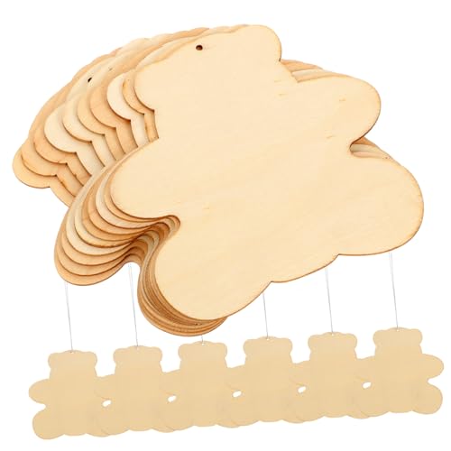 Gatuida 50 Stück Bär Form Graffiti Holzscheiben DIY Chips für Kreative Bastelprojekte der Schule Unbeschichtet für Eltern Aktivitäten Gatuida 50 Stück Bär Form Graffiti Holzscheiben DIY Chips für Kreative Bastelprojekte der Schule Unbeschichtet für Eltern Aktivitäten von Gatuida