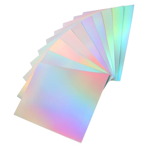 Gatuida 50 Stück Bastelpapier Metallisch Holografisch Einseitig Glitzerpapier für DIY Handwerk Faltpapier Innovatives Bastelset für Handarbeit und Dekoration Gatuida 50 Stück Bastelpapier Metallisch Holografisch Einseitig Glitzerpapier für DIY Handwerk Faltpapier Innovatives Bastelset für Handarbeit und Dekoration von Gatuida